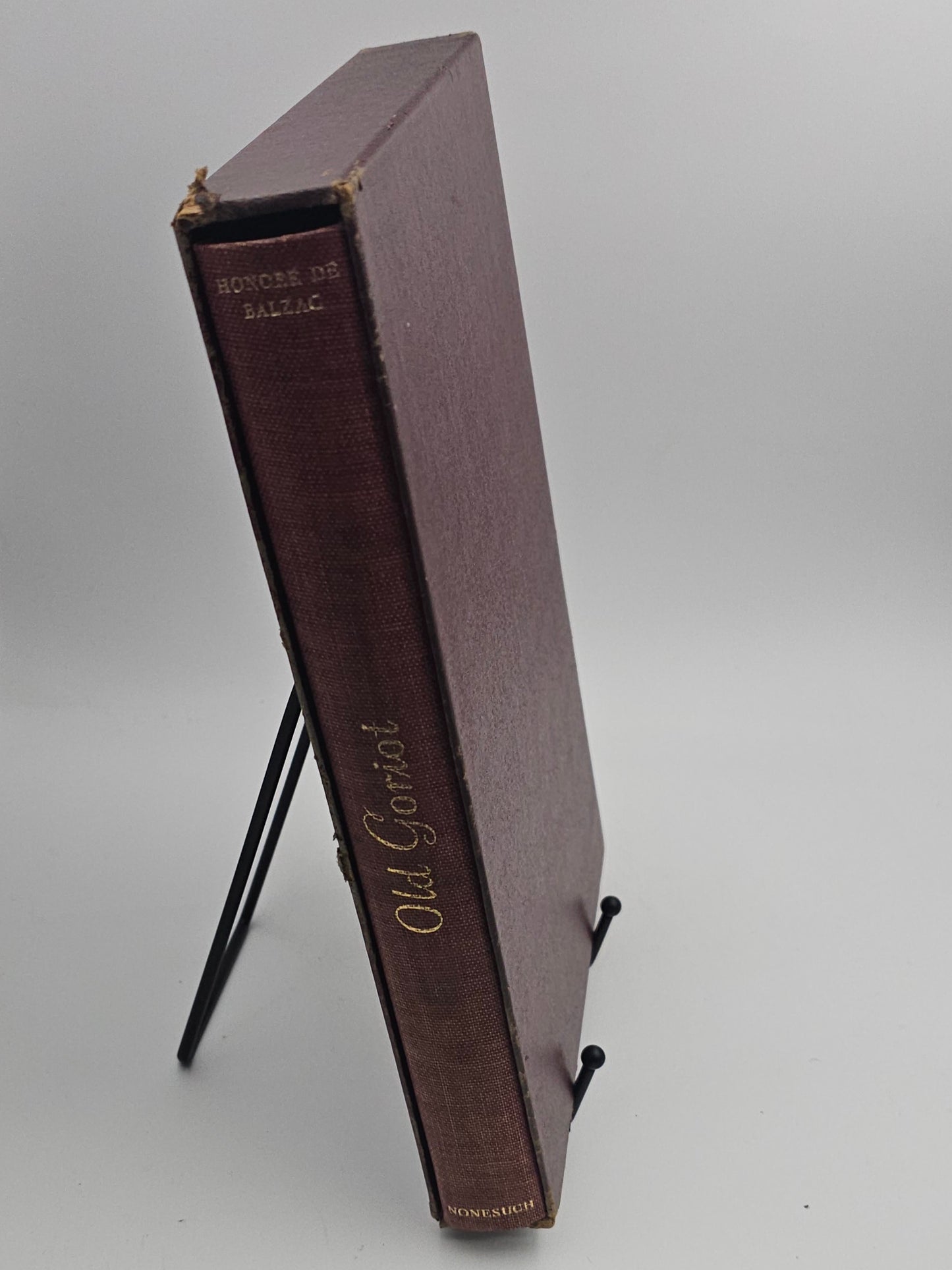 Old Goriot by Honore de Balzac