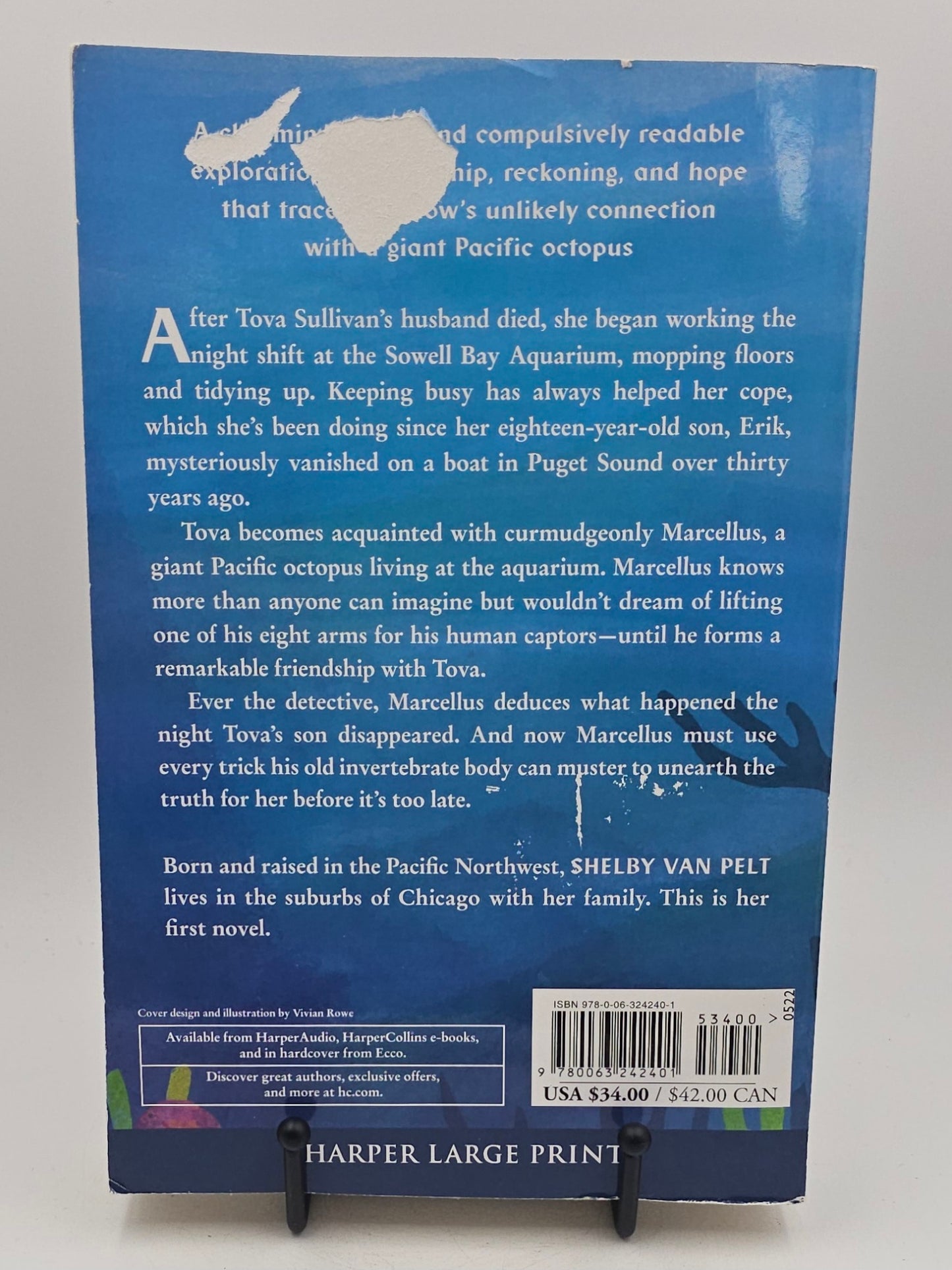 Remarkably Bright Creatures [Large Print] by Shelby Van Pelt