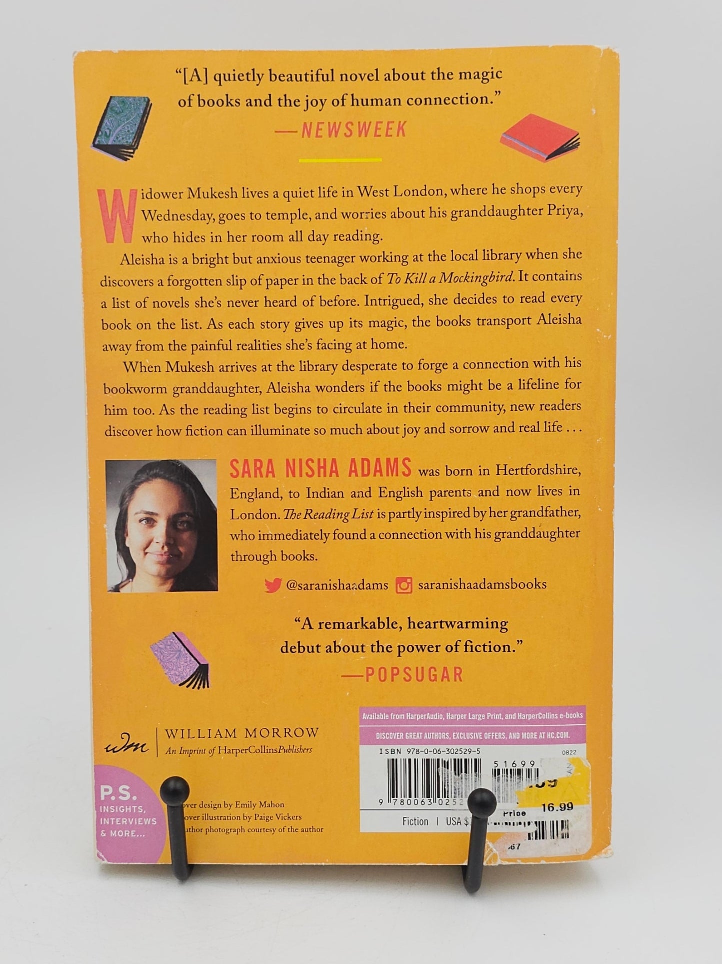 The Reading List by Sara Nisha Adams