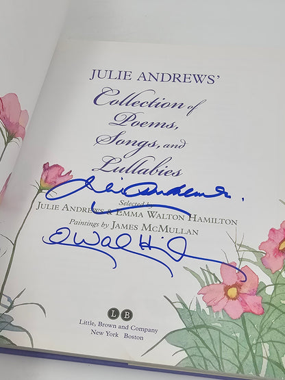 Julie Andrews' Collection of Poems, Songs, and Lullabies [With CD (Audio)] **Signed** by Julie Andrews & Emma Walton Hamilton paintings by Jim McMullan