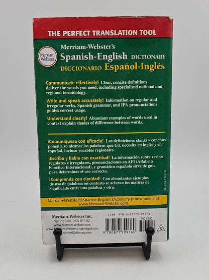 Spanish-English DIctionary by Marriam-Webster
