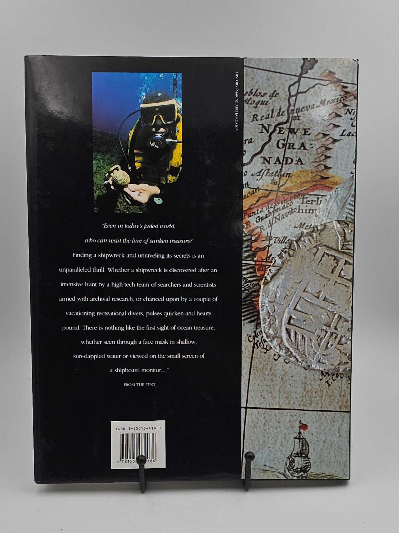 The Search For Sunken Treasure by Robert F Marx with Jenifer Marx