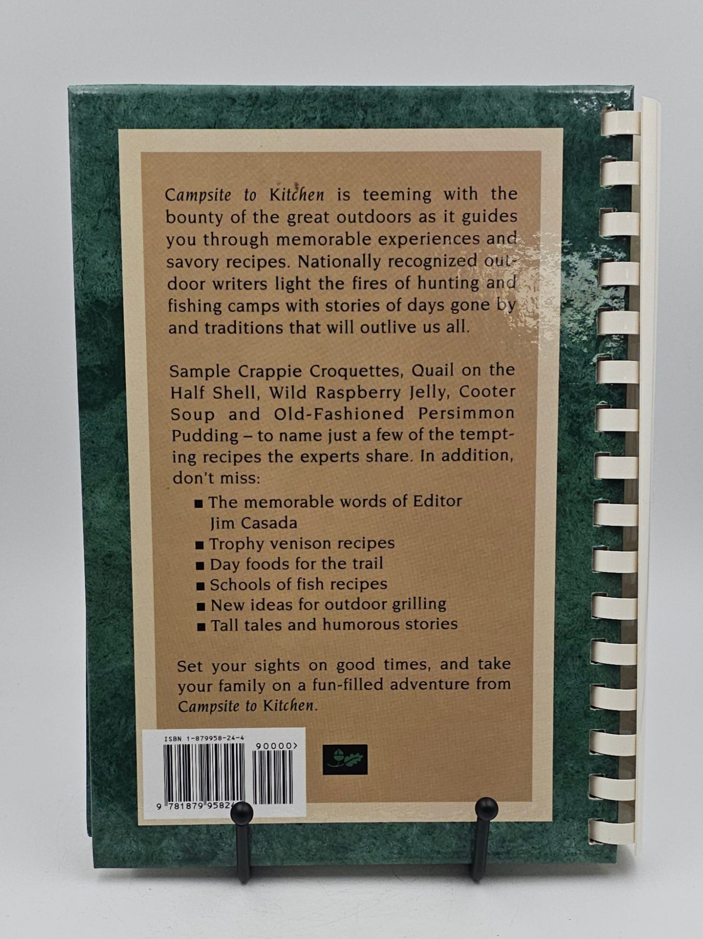 Campsite to Kitchen Cookbook by The Outdoor Writers Association of America