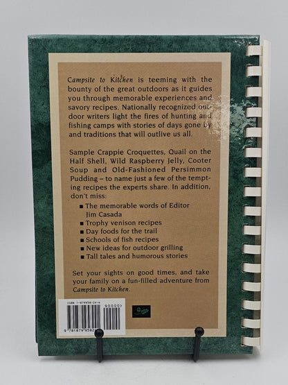 Campsite to Kitchen Cookbook by The Outdoor Writers Association of America
