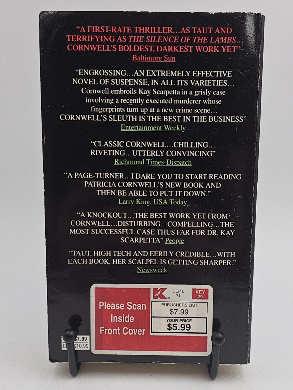 Cruel & Unusual by Patricia Cornwell (Kay Scarpetta #2)