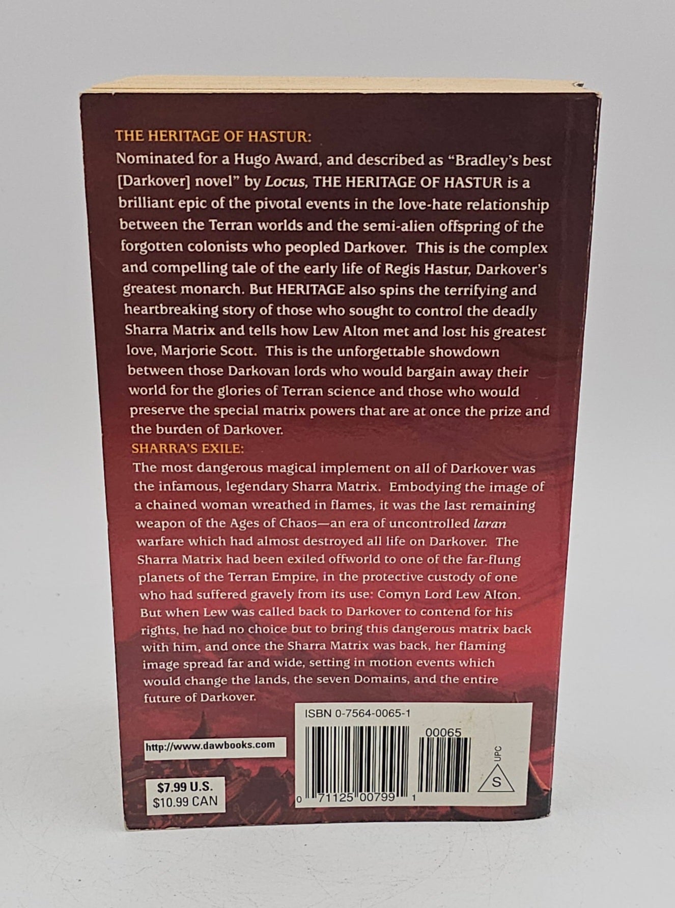 Heritage and Exile by Marion Zimmer Bradley (Darkover Omnibus #1)