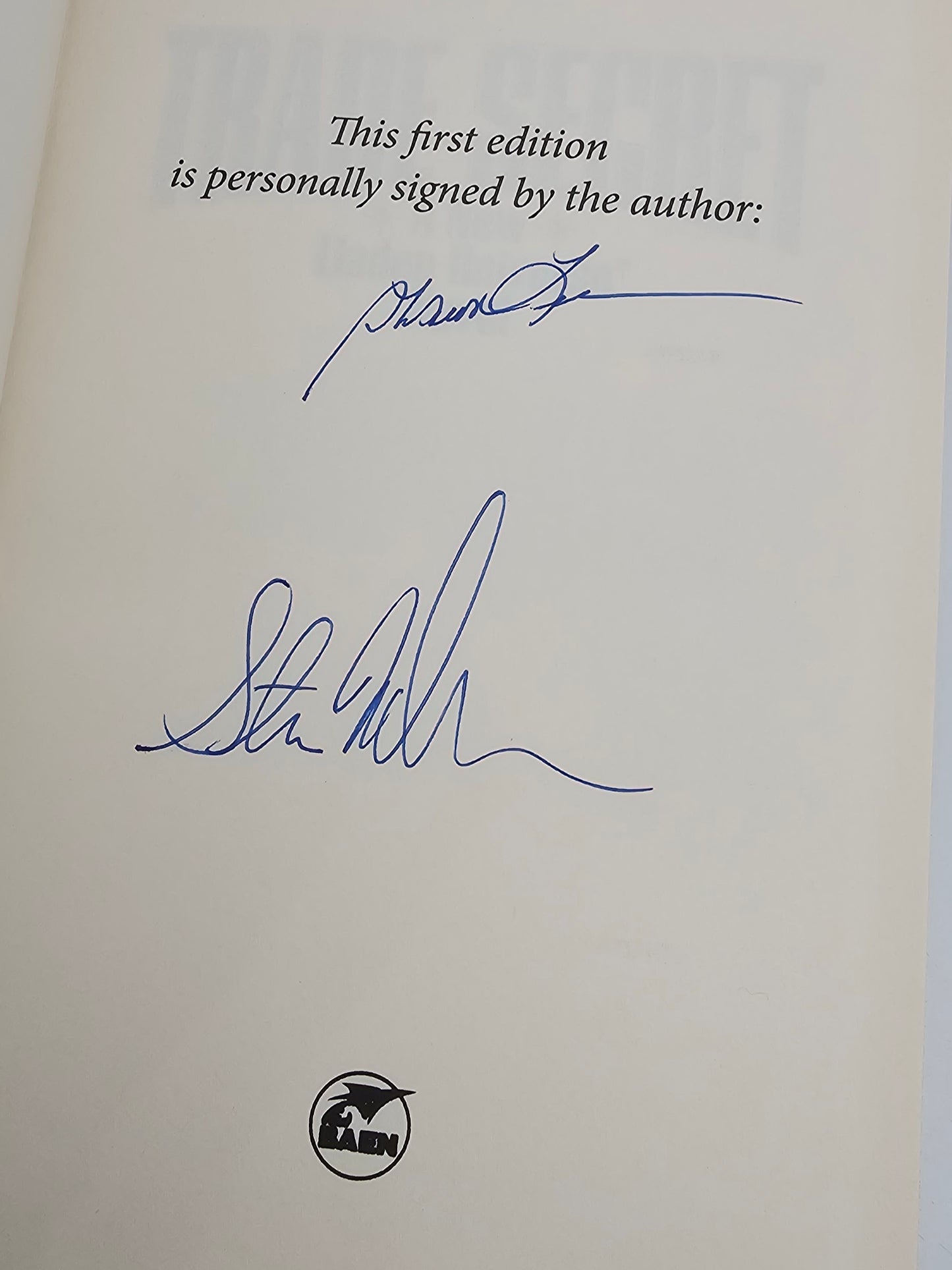 Trade Secret **Signed** by Sharon Lee & Steve Miller (Liaden Universe #3)