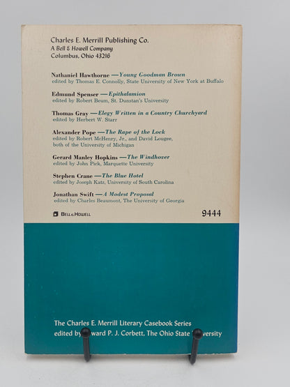 The Blue Hotel by Stephen Crane (The Charles E. Merrill Literay Casebook Seris)