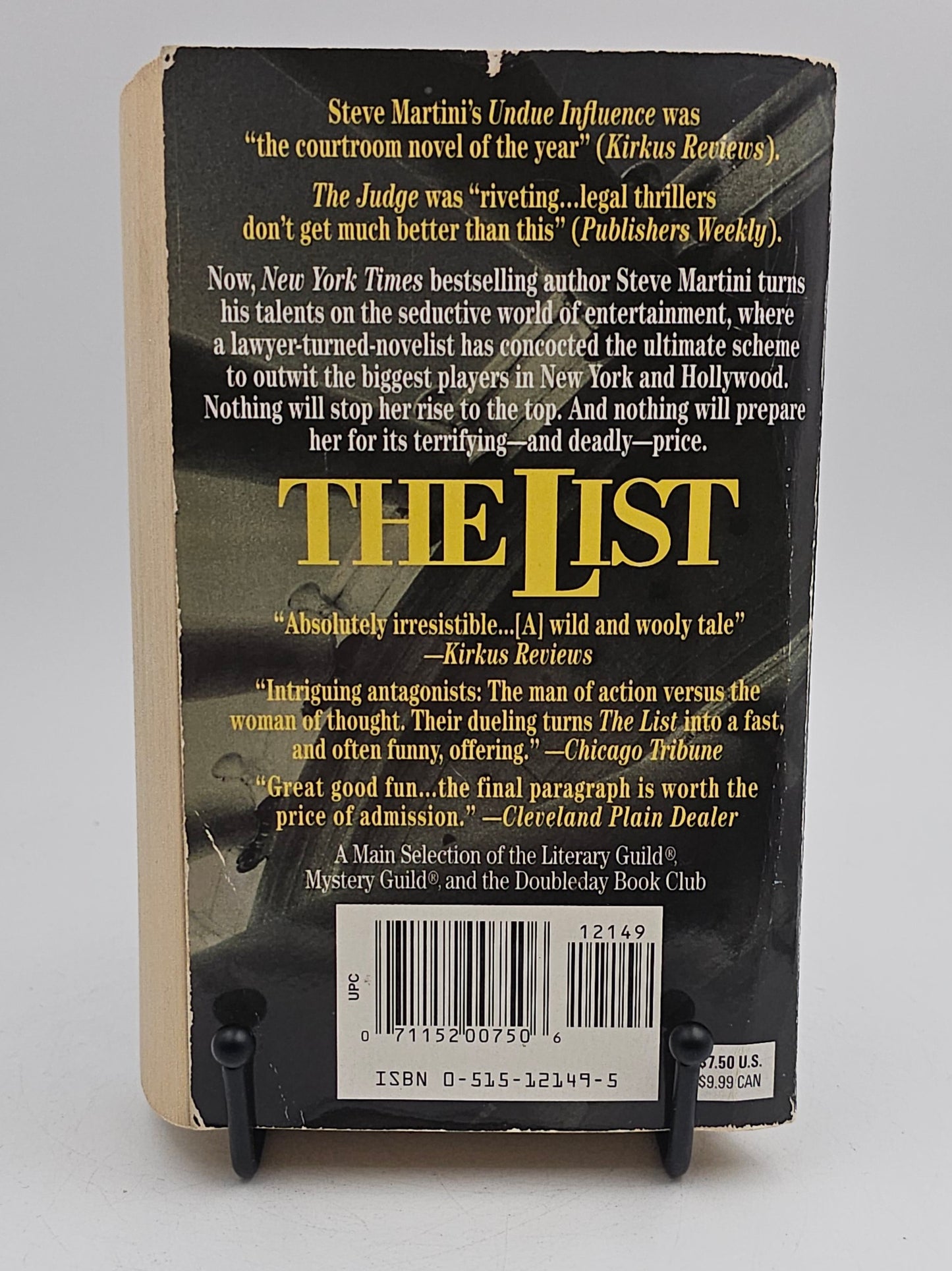 The List by Steve Martini