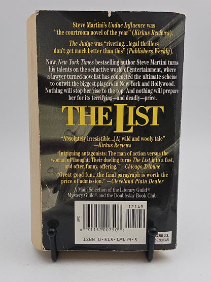 The List by Steve Martini