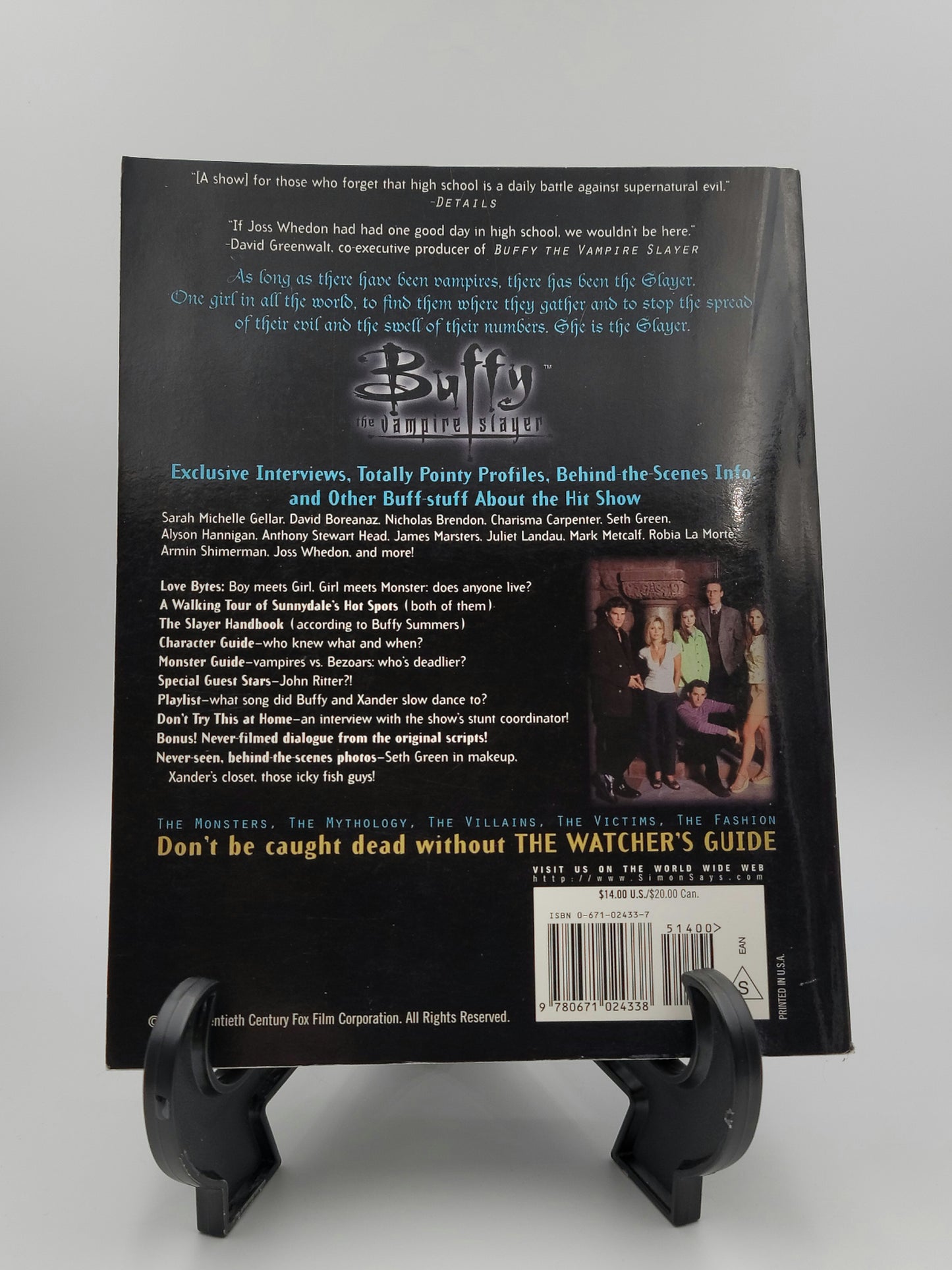 Buffy the Vampire Slayer The Watcher's Guide By: Christopher Golden and Nancy Holder