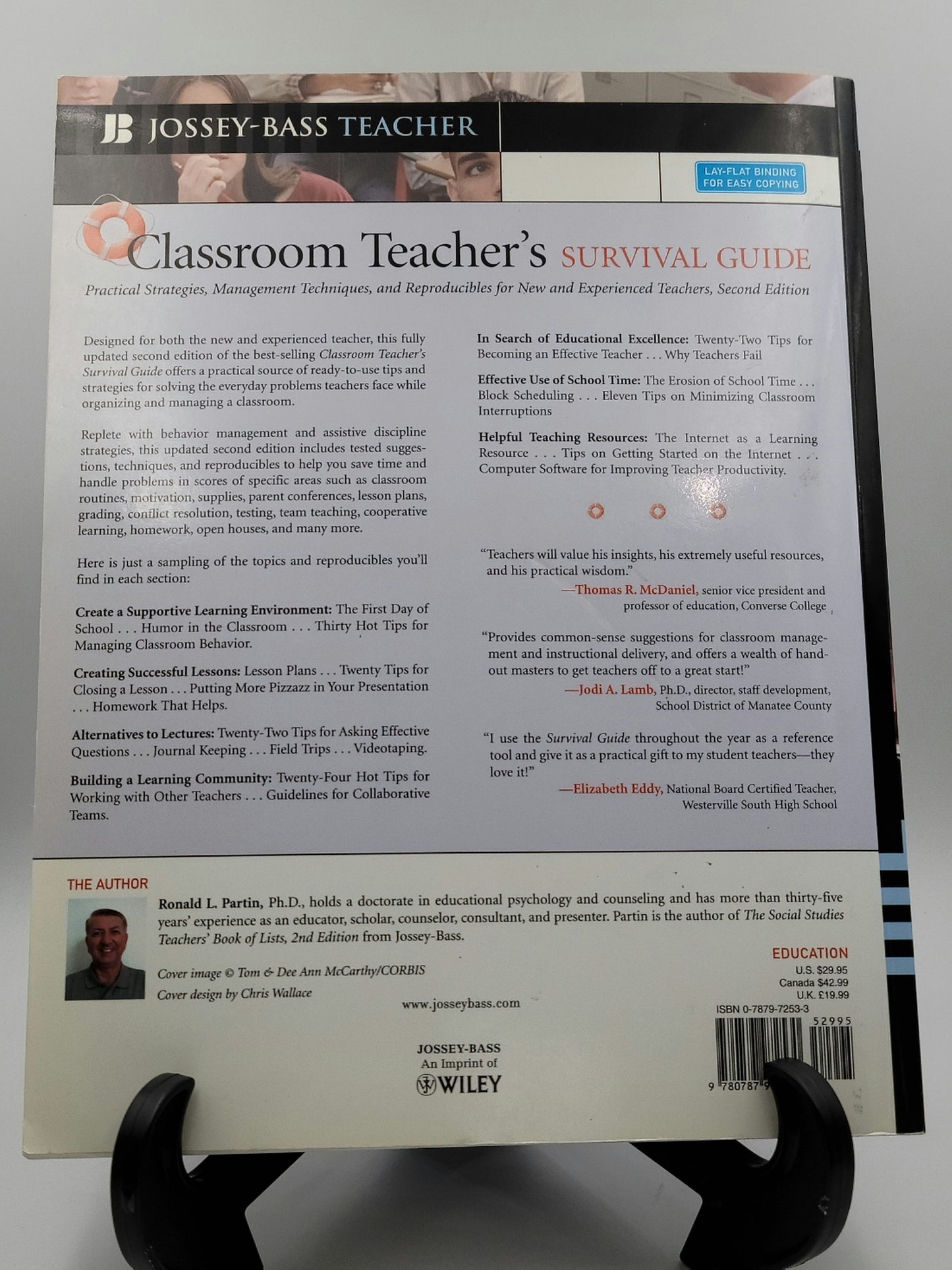 Classroom Teacher's Survival Guide By: Ronald L. Partin