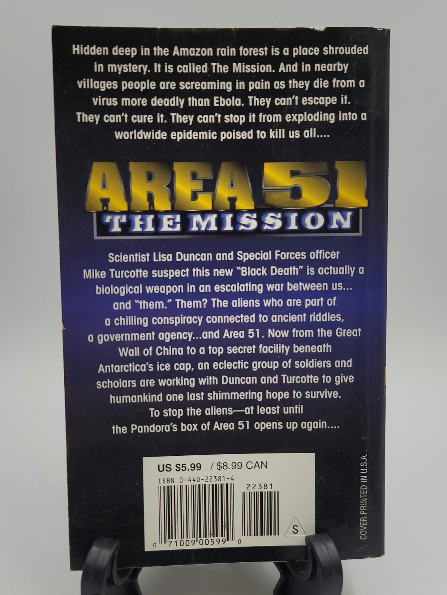 Area 51: The Mission By: Robert Doherty (Area 51 Series #3)